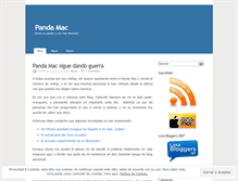 Tablet Screenshot of pandamac.wordpress.com