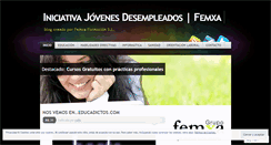 Desktop Screenshot of iniciativajovenes.wordpress.com