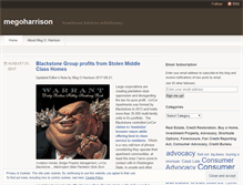 Tablet Screenshot of megoharrison.wordpress.com