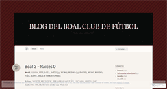 Desktop Screenshot of boalcf.wordpress.com