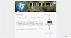 Desktop Screenshot of allfiles.wordpress.com