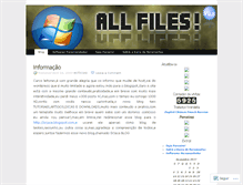 Tablet Screenshot of allfiles.wordpress.com