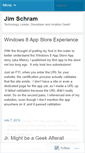 Mobile Screenshot of jimschram.wordpress.com