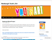 Tablet Screenshot of newburghyouthart.wordpress.com