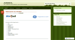 Desktop Screenshot of airselindia.wordpress.com