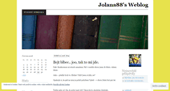 Desktop Screenshot of jolana88.wordpress.com