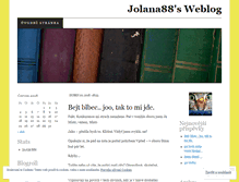 Tablet Screenshot of jolana88.wordpress.com