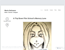 Tablet Screenshot of mariesetiawan.wordpress.com