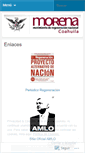 Mobile Screenshot of morenacoahuila.wordpress.com