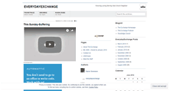 Desktop Screenshot of everydayexchange.wordpress.com