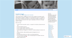 Desktop Screenshot of ceciliesblogg.wordpress.com