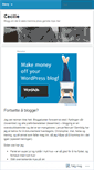 Mobile Screenshot of ceciliesblogg.wordpress.com