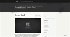 Desktop Screenshot of frankconte.wordpress.com