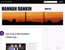 Tablet Screenshot of hannahrankin.wordpress.com