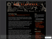 Tablet Screenshot of klarseher.wordpress.com