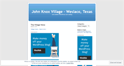 Desktop Screenshot of jkvillage.wordpress.com