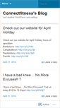 Mobile Screenshot of connectfitness.wordpress.com