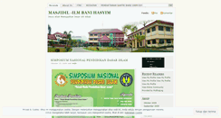 Desktop Screenshot of masjidililm.wordpress.com