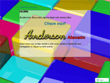 Tablet Screenshot of andersonatacado.wordpress.com