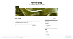 Desktop Screenshot of foodily.wordpress.com