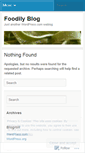 Mobile Screenshot of foodily.wordpress.com