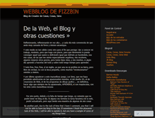 Tablet Screenshot of fizzblog.wordpress.com