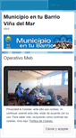 Mobile Screenshot of municipioentubarriovina.wordpress.com