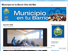 Tablet Screenshot of municipioentubarriovina.wordpress.com
