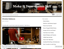 Tablet Screenshot of makeityourdamnself.wordpress.com