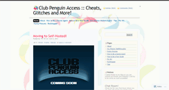 Desktop Screenshot of clubpenguinaccess.wordpress.com