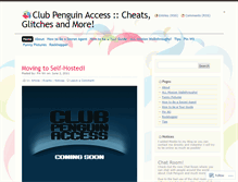 Tablet Screenshot of clubpenguinaccess.wordpress.com