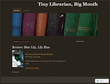 Tablet Screenshot of iheartbookn.wordpress.com