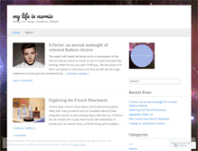 Tablet Screenshot of mylifeinnarnia.wordpress.com