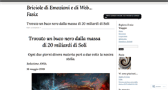 Desktop Screenshot of fasix1040.wordpress.com