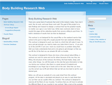 Tablet Screenshot of bbrw.wordpress.com