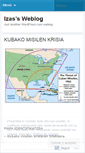 Mobile Screenshot of izas.wordpress.com