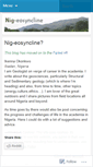 Mobile Screenshot of nigeosyncline.wordpress.com