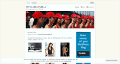 Desktop Screenshot of hungariangirls.wordpress.com
