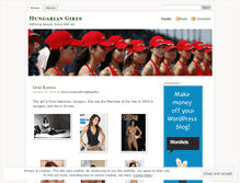 Tablet Screenshot of hungariangirls.wordpress.com