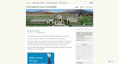 Desktop Screenshot of concordiatogether.wordpress.com