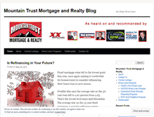 Tablet Screenshot of mountaintrust.wordpress.com