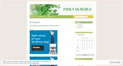 Desktop Screenshot of paulamoreira.wordpress.com