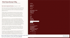 Desktop Screenshot of malahypnotherapy.wordpress.com
