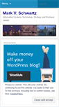 Mobile Screenshot of markvschwartz.wordpress.com