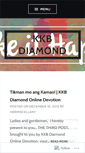 Mobile Screenshot of kkbdiamondtravels.wordpress.com