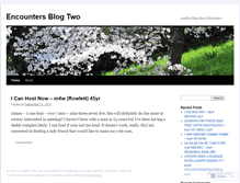 Tablet Screenshot of encounters2.wordpress.com