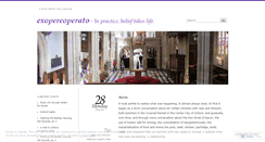 Desktop Screenshot of exopereoperato.wordpress.com