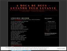 Tablet Screenshot of bocadedeus.wordpress.com