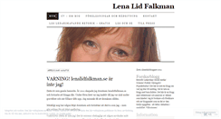 Desktop Screenshot of lenalidandersson.wordpress.com