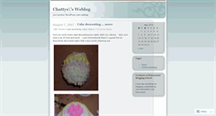 Desktop Screenshot of chattys.wordpress.com